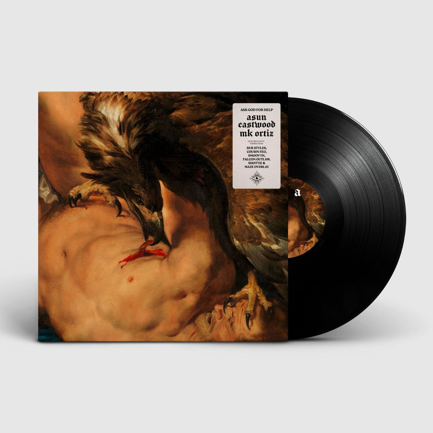 ASK GOD FOR HELP VINYL (LIMITED ARTIST COPIES)