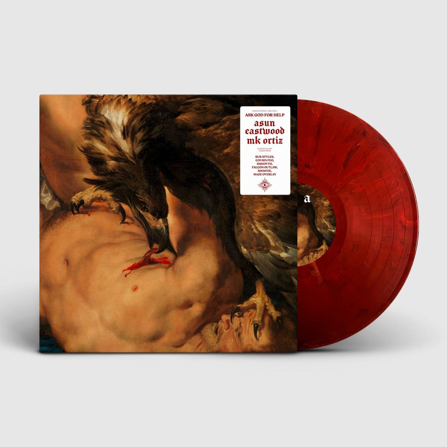 ASK GOD FOR HELP VINYL (LIMITED ARTIST COPIES)